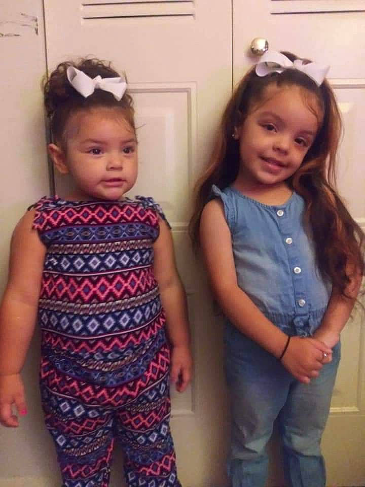 Dahlia joined the competition — help win amazing prizes! child, child_model, clothing, ear, family, hair_accessory, happy, headband, headgear, joy, pattern, people, person, sibling, smile, standing, toddler