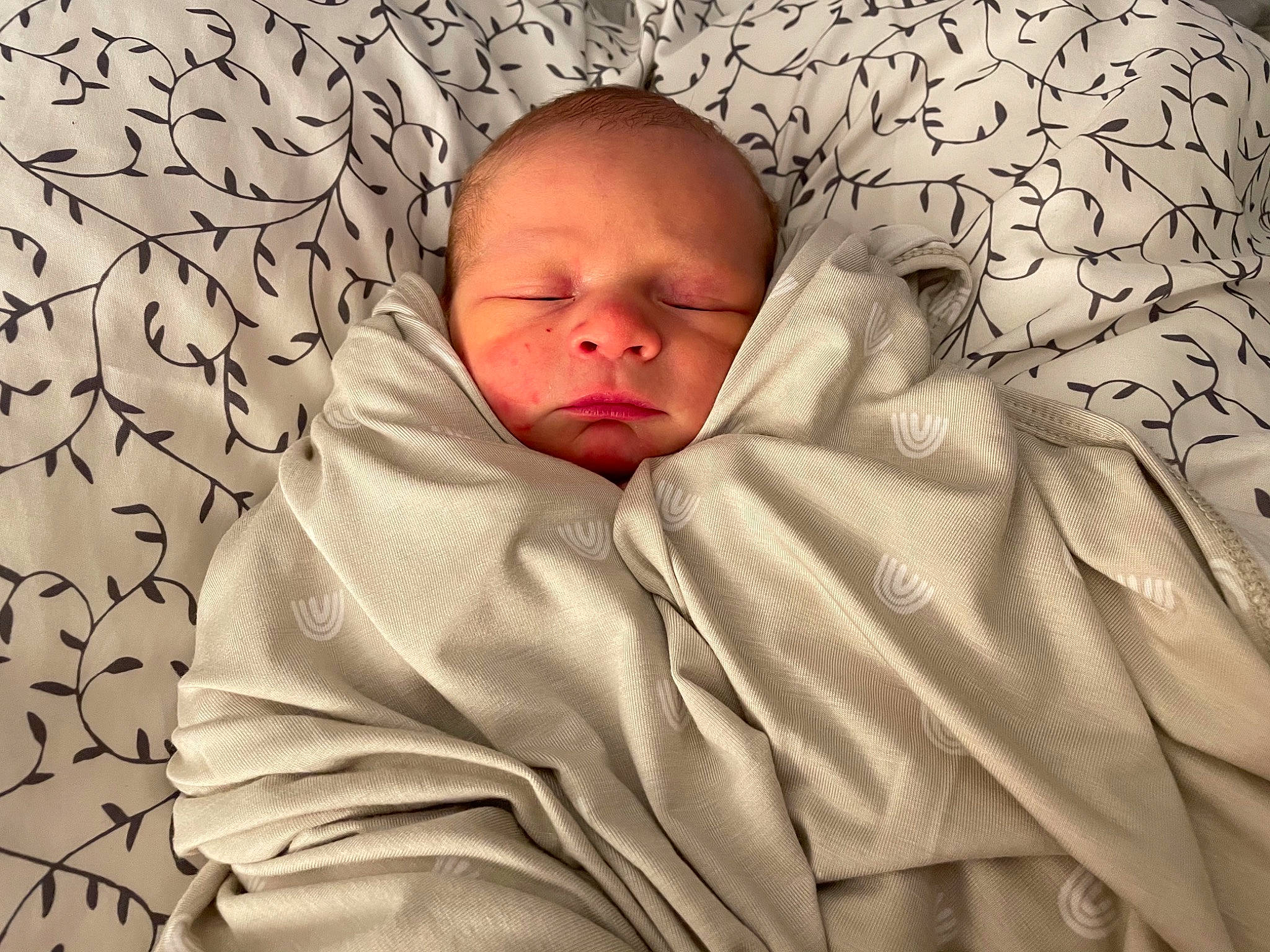 Benton is registered to the contest to win money with this photo: baby, baby_sleeping, bed_sheet, bedding, bedtime, blanket, child, comfort, flesh, linens, nap, pattern, person, portrait_photography, room, sleep, textile, toddler
