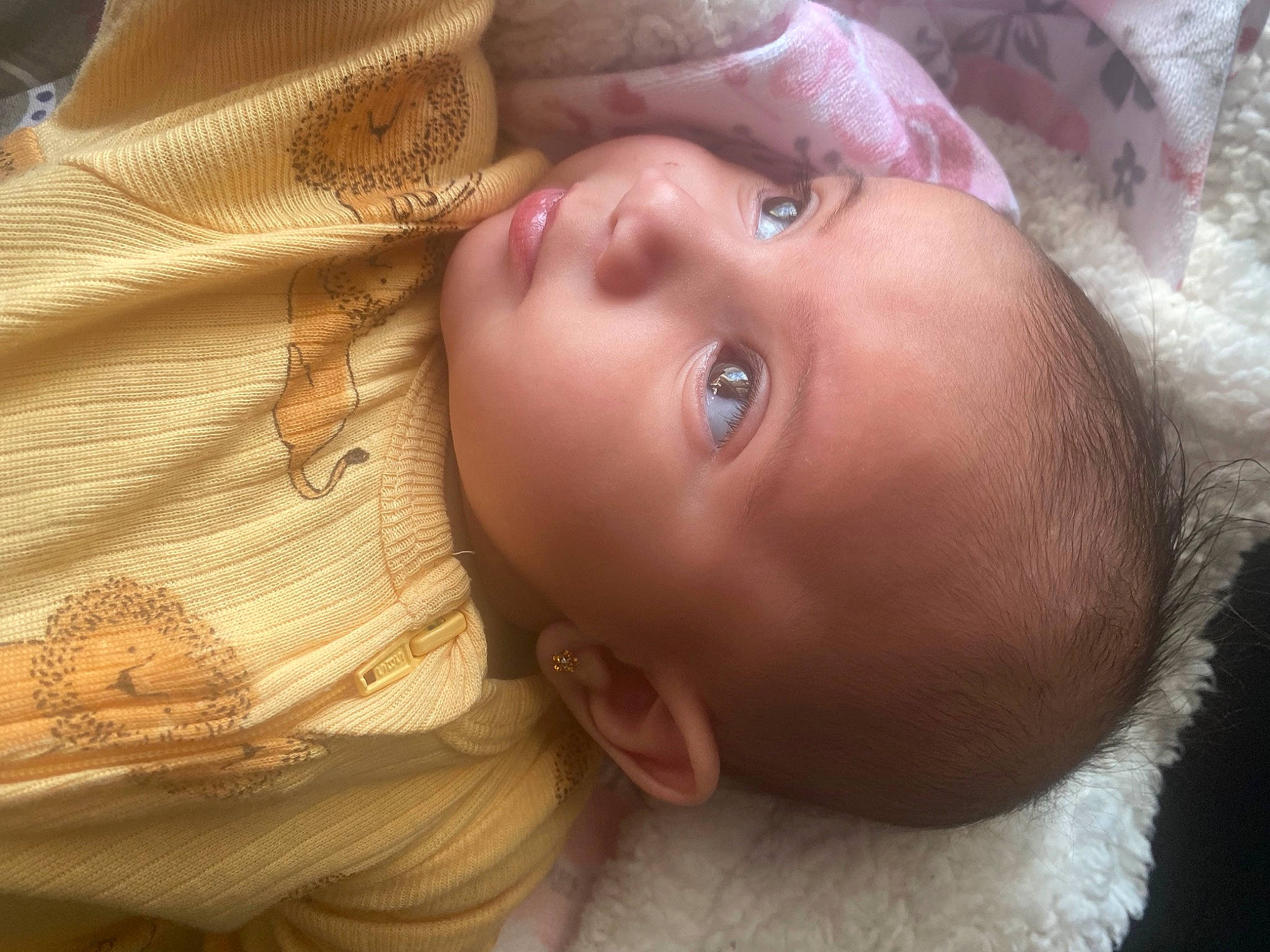 Fallon joined the competition — help win amazing prizes! baby, baby_toddler_clothing, beauty, cheek, child, eye, eyebrow, eyelash, happy, headgear, human_body, iris, lip, mouth, nose, organ, person, skin, textile, toddler