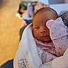 Ella Grace is registered to the contest to win money with this photo: baby, blanket, butterfly_pattern, child, closed_eyes, cozy, cuddle, cute, face, indoors, infant, newborn, pajamas, peaceful, pink, portrait, rest, sleeping, small, soft
