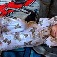 Georgia joined the competition — help win amazing prizes! baby, sleeping, onesie, teddy_bear, blanket, infant, cute, cozy, clothing, person, rest, peaceful, soft, child, bedtime, comfort, young, adorable, nap, home