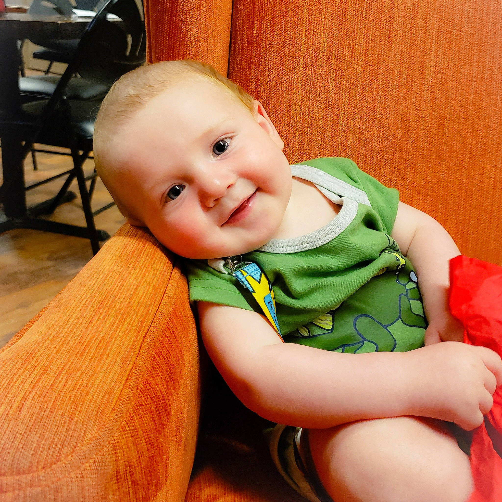 Alden joined the competition — help win amazing prizes! baby, cheek, child, ear, eye, face, finger, head, joy, mouth, nose, person, sitting, skin, toddler