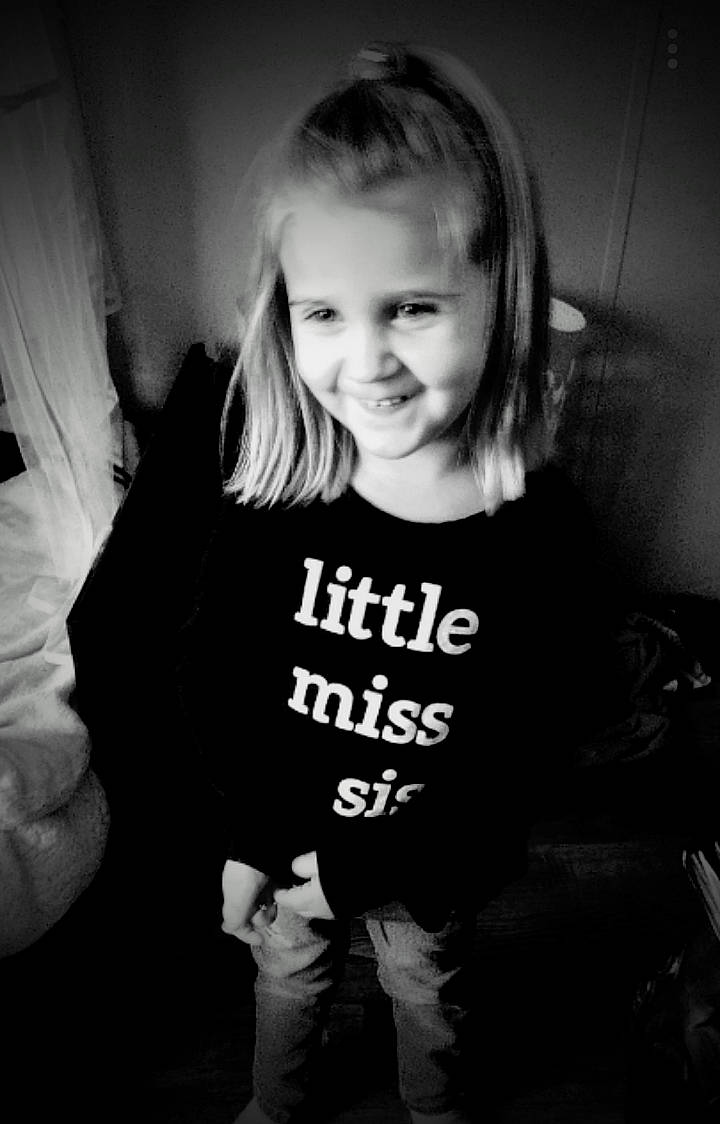 Dalylah joined the competition — help win amazing prizes! black_and_white, child, cool, eye, flash_photography, fun, gesture, hair, hairstyle, happy, iris, joy, monochrome, monochrome_photography, person, sleeve, smile, standing, style, t_shirt