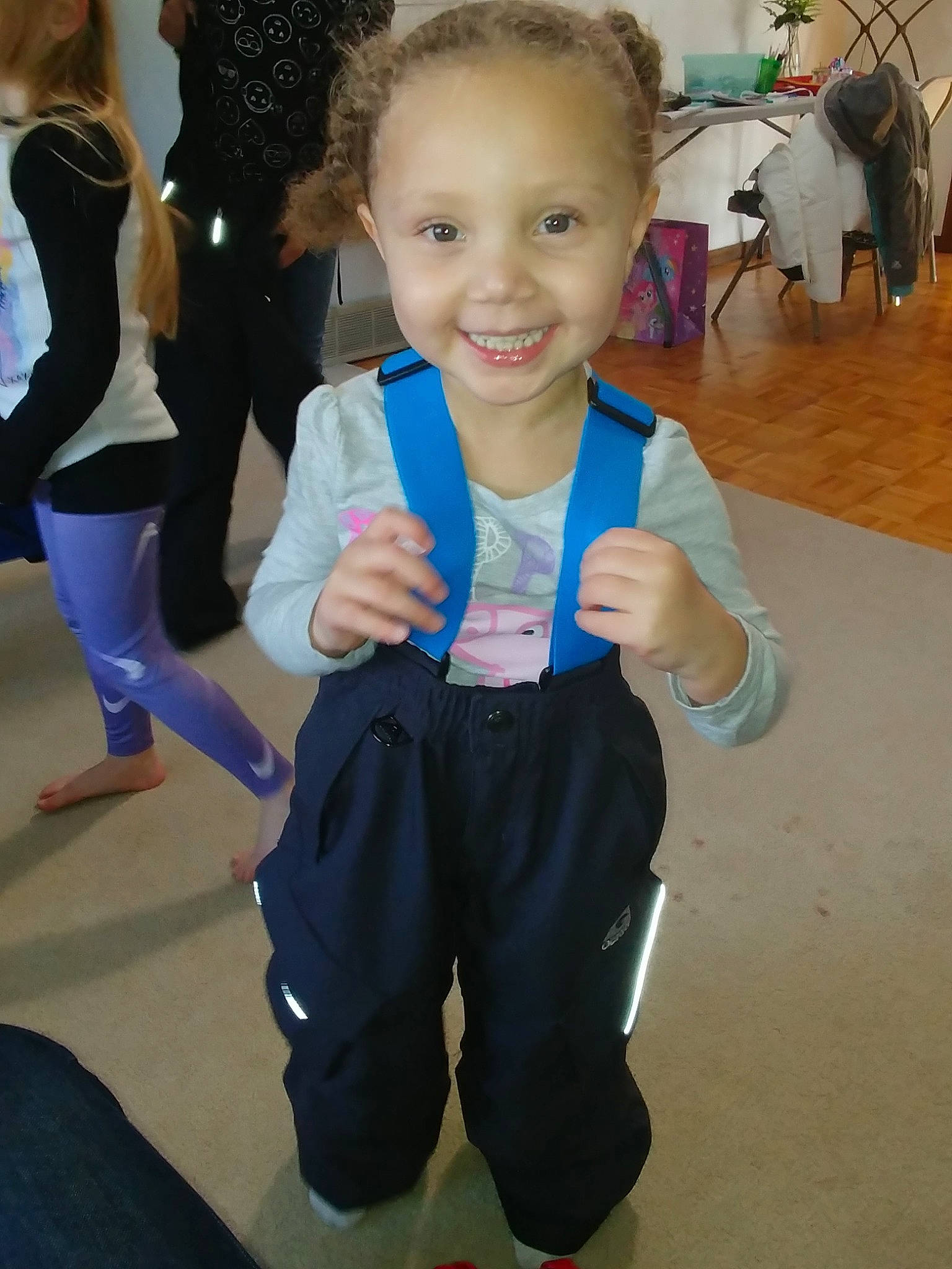 Jordynn joined the competition — help win amazing prizes! child, joy, person, standing, thumb, toddler