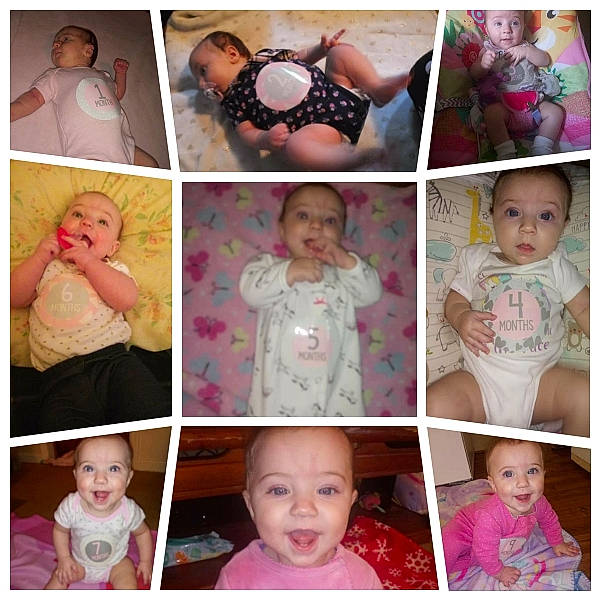 Chloe is registered to the contest to win money with this photo: art, baby, cheek, child, collage, face, facial_expression, head, headwear, neck, people, person, photo_caption, photography, photomontage, pink, smile, surprise, toddler