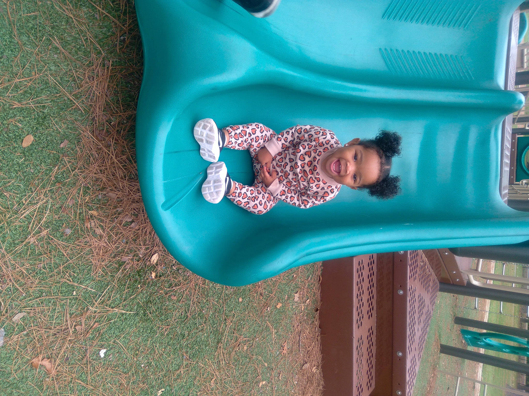 Malaysia is registered to the contest to win money with this photo: aqua, azure, baby_toddler_clothing, bumper, child, chute, city, dress, electric_blue, fun, happy, leisure, magenta, outdoor_play_equipment, pattern, person, pink, play, recreation, smile