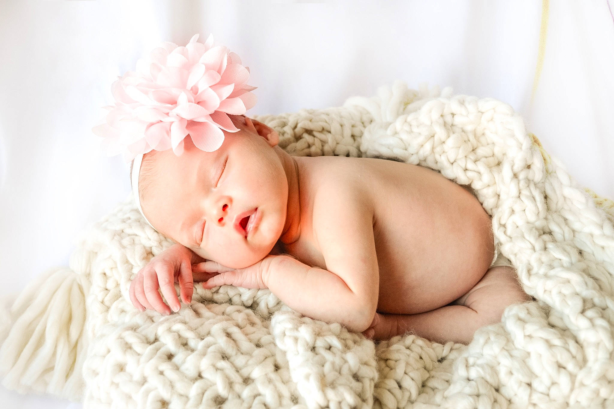 Lakota joined the competition — help win amazing prizes! art, baby, baby_sleeping, baby_toddler_clothing, cap, child, comfort, eyelash, fashion_accessory, hair_accessory, headband, headgear, headpiece, jewellery, knit_cap, linens, pattern, person, pink, skin