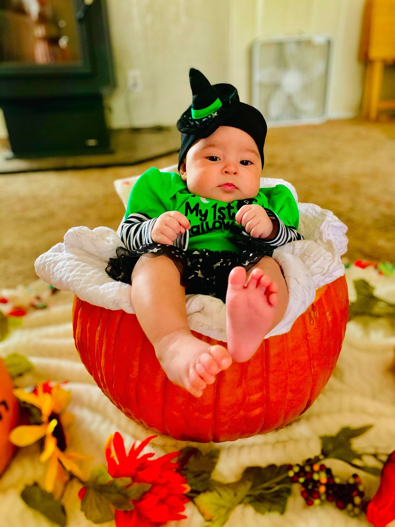 Lilianna joined the competition — help win amazing prizes! baby, baby_toddler_clothing, carmine, child, christmas, christmas_eve, comfort, event, fictional_character, fun, grass, green, happy, headwear, holiday, lap, person, petal, plant, sitting