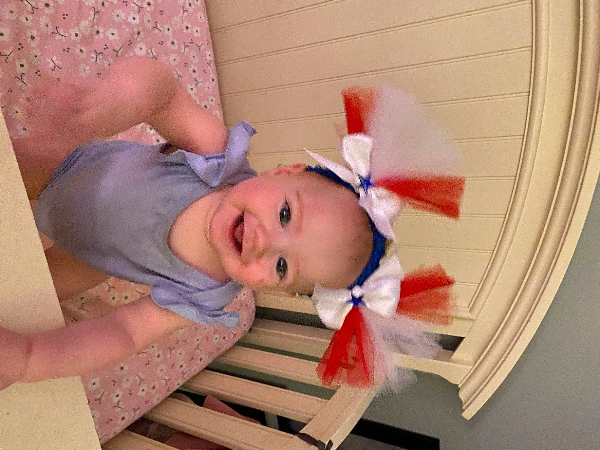 Nellie is registered to the contest to win money with this photo: baby, child, ear, joy, person, room, toddler