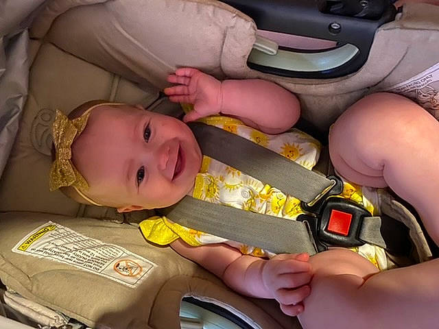 Nellie-rene joined the competition — help win amazing prizes! baby, baby_in_car_seat, baby_products, car_seat, child, hand, joy, nail, person, product, toddler