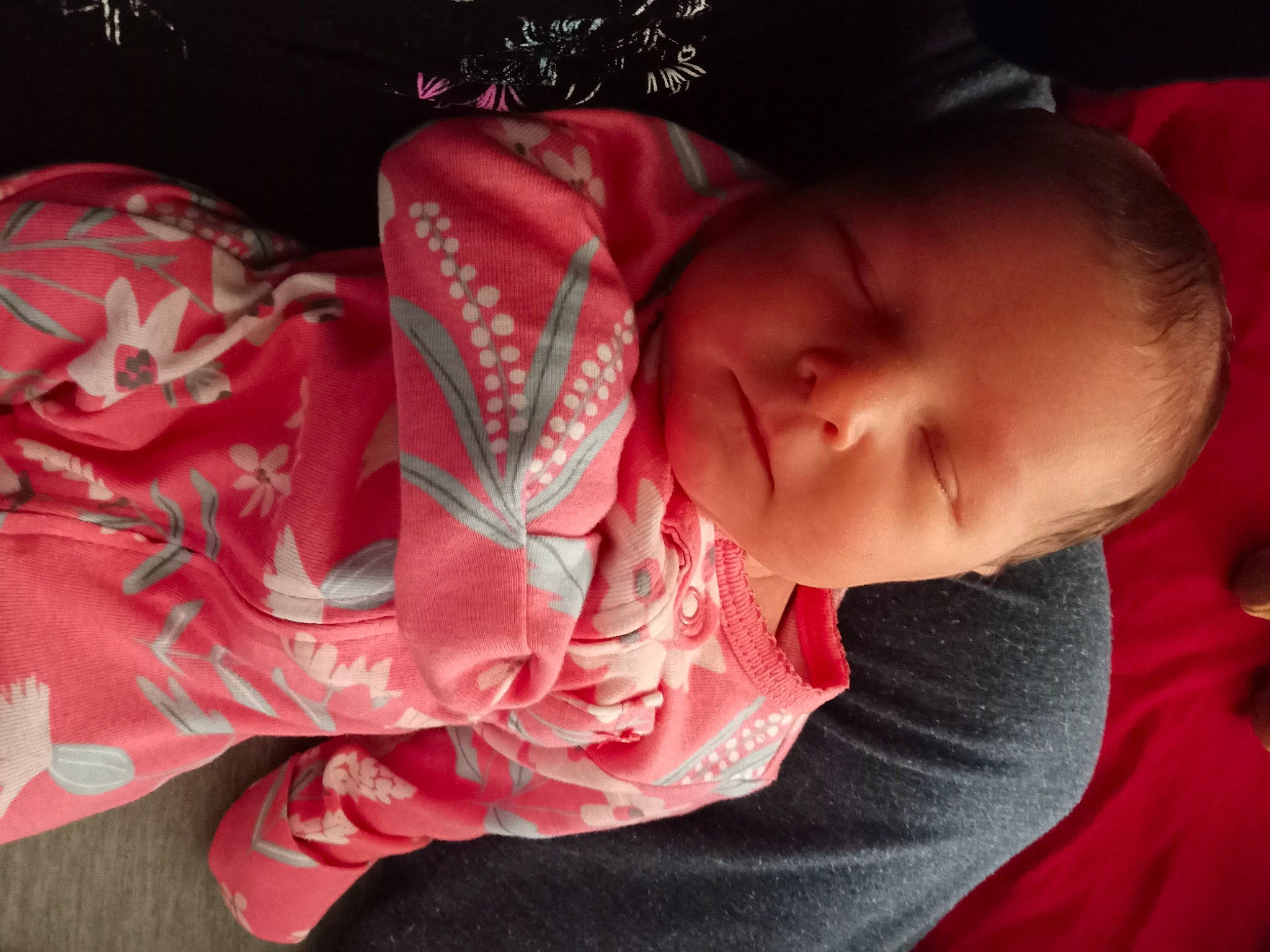 Ruby joined the competition — help win amazing prizes! baby, baby_products, baby_toddler_clothing, carmine, cheek, child, comfort, ear, finger, fun, happy, lip, mouth, nose, person, pink, sitting, skin, sleeve, textile