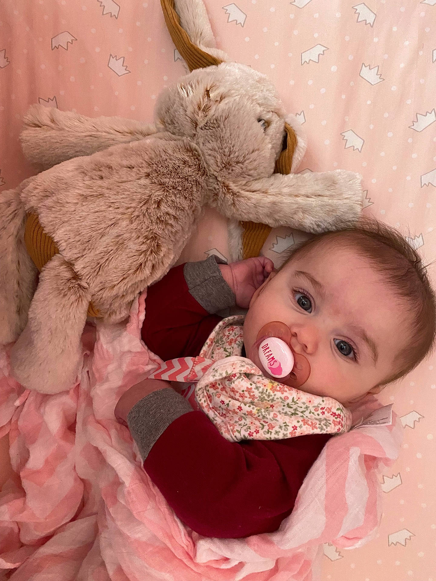 Emmeryn joined the competition — help win amazing prizes! baby, bed, blanket, couch, cream, crib, cushion, dessert, face, food, furniture, head, homedecor, icecream, newborn, person, photography, plush, portrait, toy