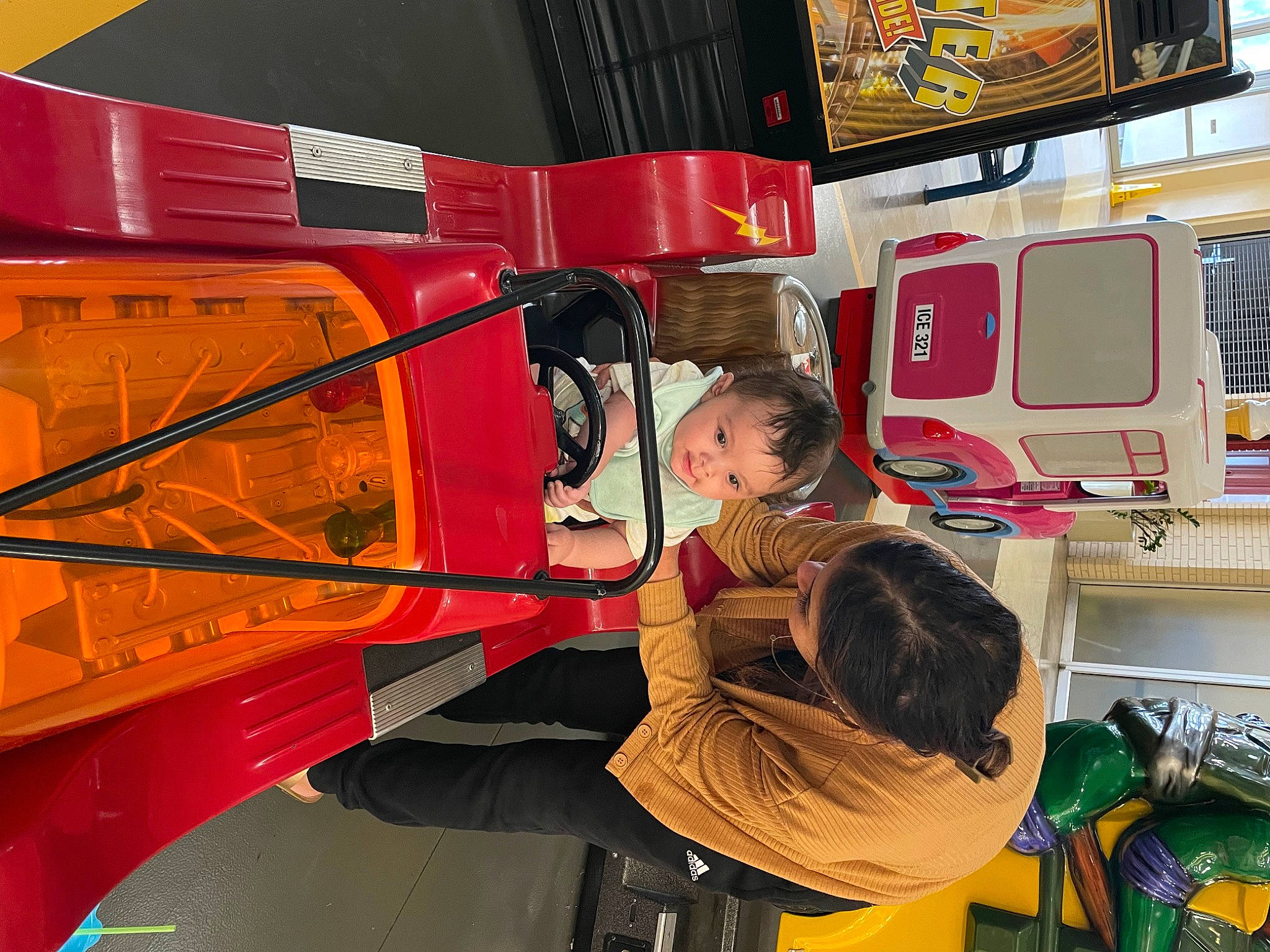 Chandler joined the competition — help win amazing prizes! aircraft, automotive_design, automotive_exterior, automotive_tire, aviation, bumper, engineering, fun, hood, jacket, machine, motor_vehicle, person, service, t_shirt, tire, vehicle, vehicle_door, wheel, wing