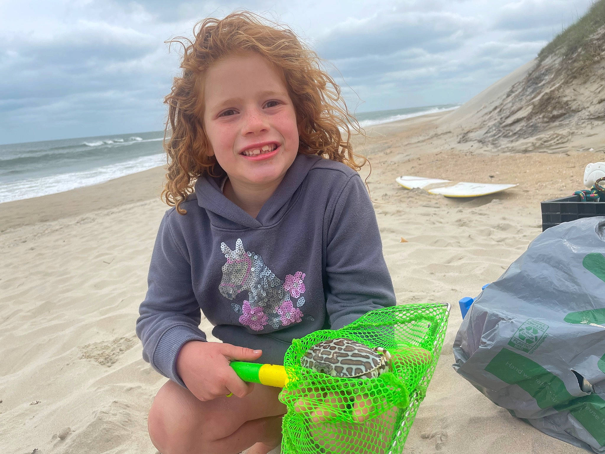Lauryn joined the competition — help win amazing prizes! beach, child, cloud, fun, happy, holiday, joy, leisure, ocean, people_in_nature, person, recreation, sand, sitting, sky, smile, summer, surfboard, toddler, travel