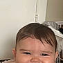 Bryer joined the competition — help win amazing prizes! baby, bare_shoulders, child, chubby, closeup, cuteness, expression, face, hair, happy, head, indoor, infant, person, portrait, shoulders, skin, smiling, teeth, young