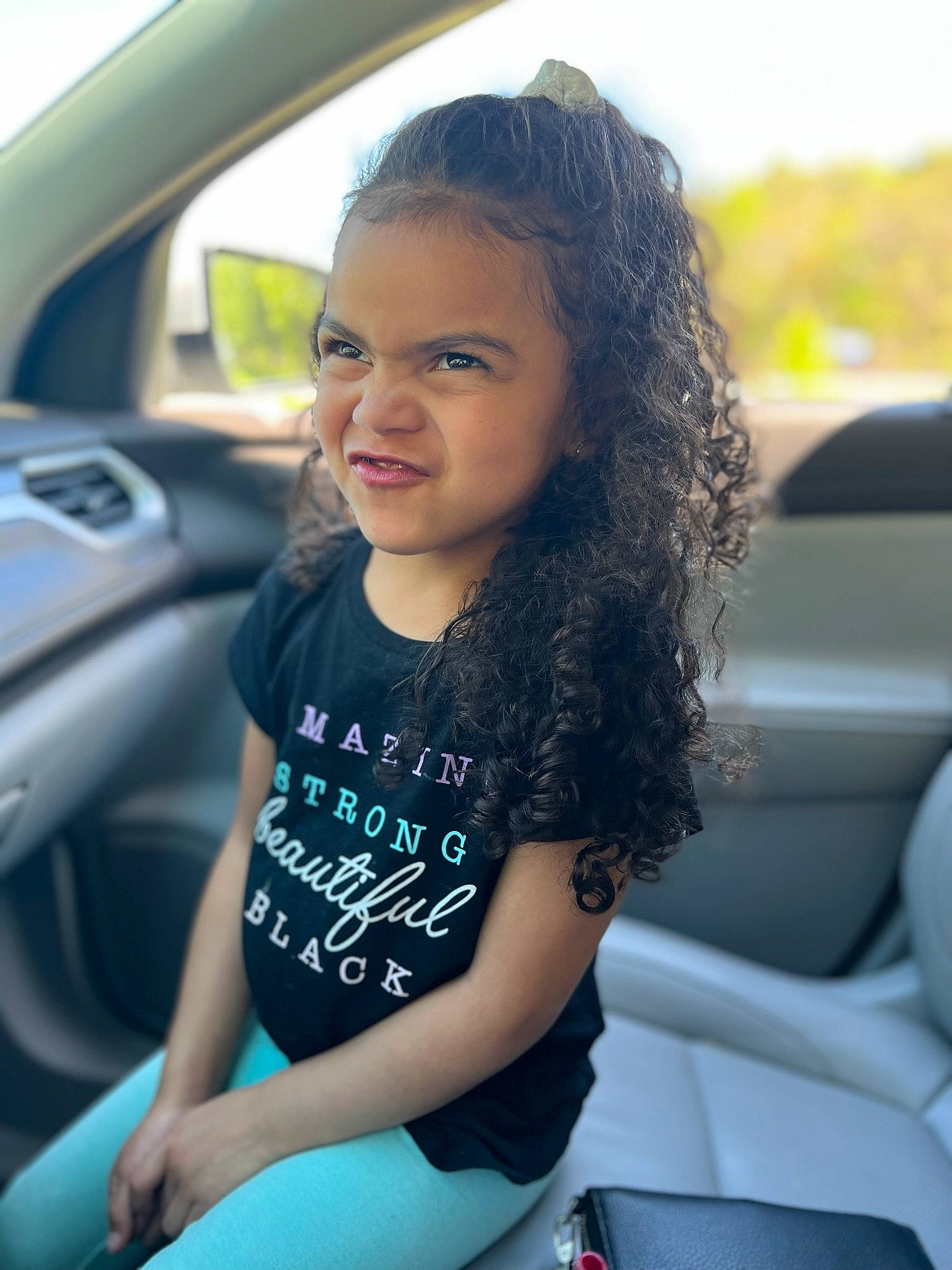 Kyline joined the competition — help win amazing prizes! automotive_design, automotive_exterior, car, car_seat, car_seat_cover, child, face, hair, happy, head_restraint, long_hair, motor_vehicle, person, personal_luxury_car, smile, steering_wheel, thigh, tints_and_shades, vehicle, vehicle_door