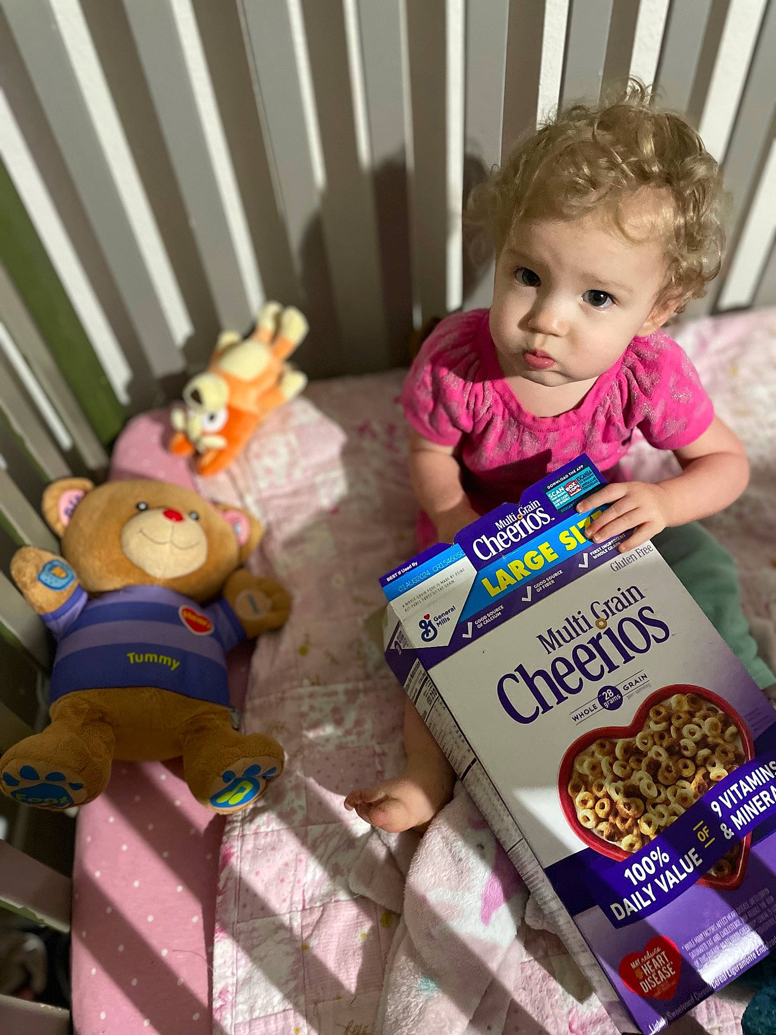 Roselynn joined the competition — help win amazing prizes! baby, baby_products, baby_toddler_clothing, box, breakfast, breakfast_cereal, child, convenience_food, fun, happy, ingredient, junk_food, natural_foods, person, play, product, room, superfood, sweetness, toddler