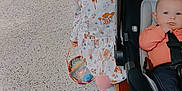 Isabella joined the competition — help win amazing prizes! child, baby, bunny_ears, face_paint, basket, stroller, floor, indoor, smile, playful, cute, person, footwear, clothing, holding, seated, happy, young, family, people