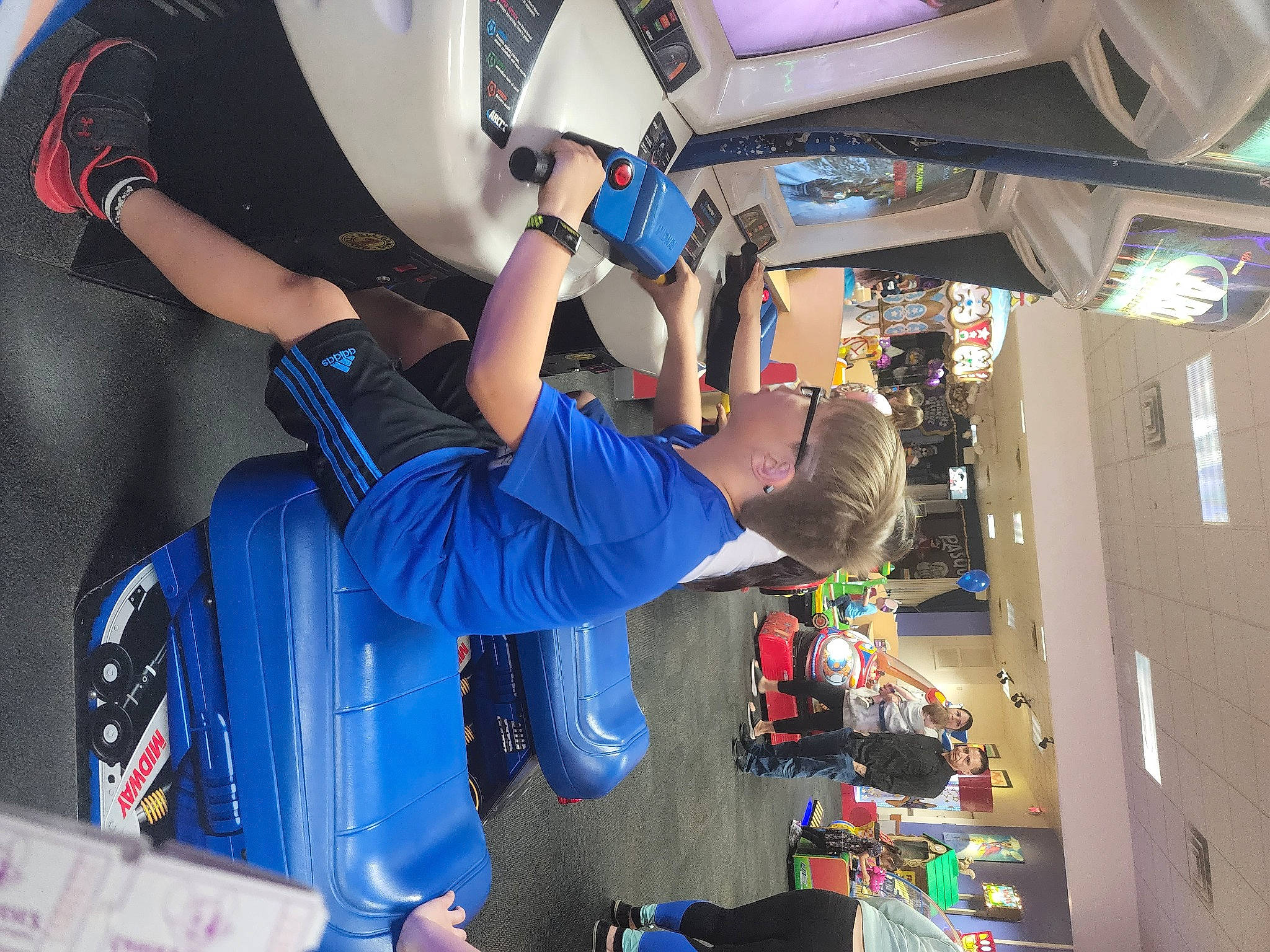 Adrien is registered to the contest to win money with this photo: aerospace_engineering, auto_part, automotive_design, automotive_exterior, automotive_tire, automotive_wheel_system, blue, bumper, electric_blue, engineering, fun, hood, machine, mechanic, motor_vehicle, person, personal_protective_equipment, sports_uniform, t_shirt, vehicle