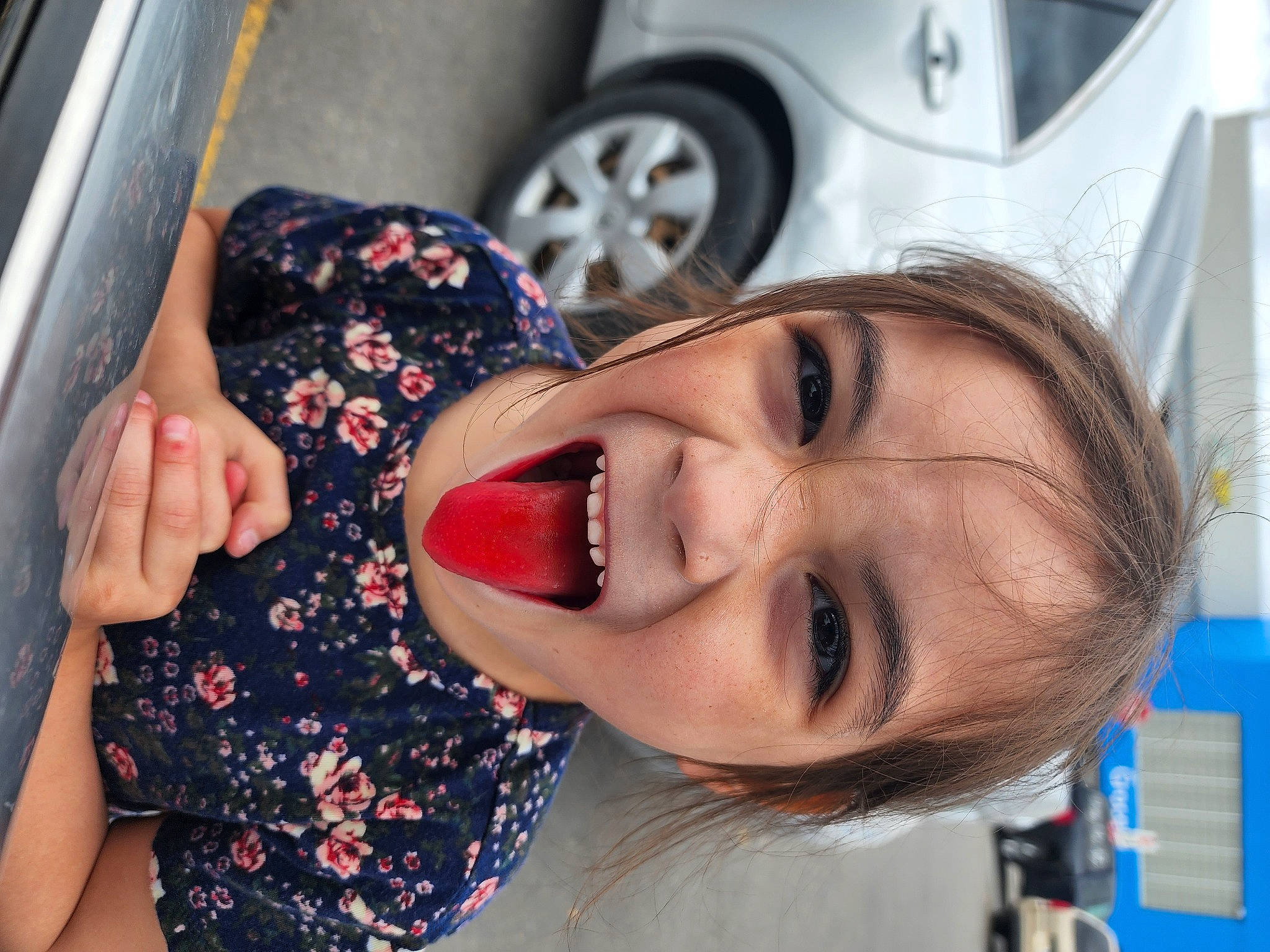 Anniah is registered to the contest to win money with this photo: alloy_wheel, automotive_design, automotive_exterior, automotive_lighting, automotive_tire, bumper, car, eyelash, happy, hood, hubcap, lip, motor_vehicle, mouth, person, product, smile, tire, vehicle, vehicle_door