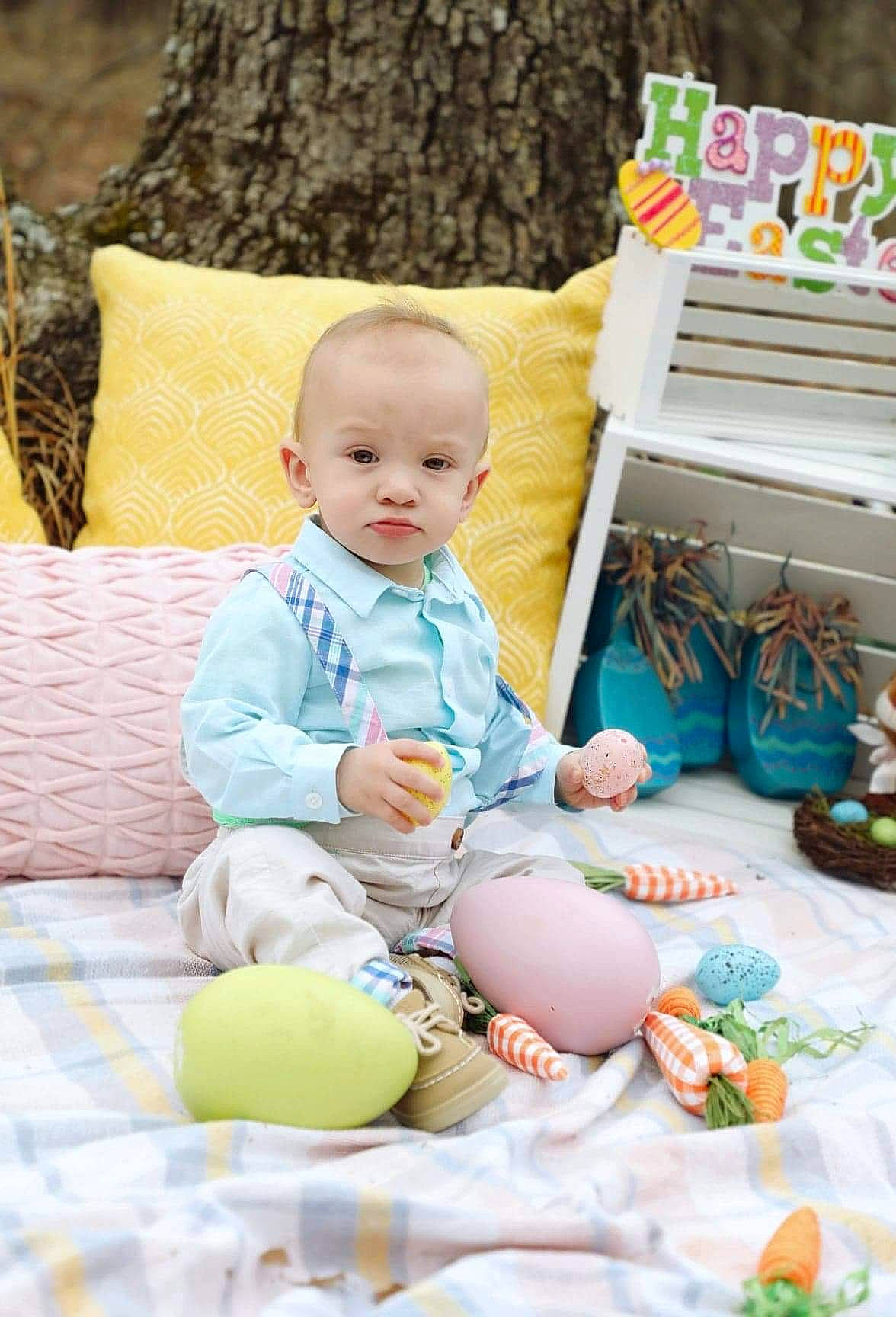 Nathan joined the competition — help win amazing prizes! baby, baby_products, baby_toddler_clothing, child, comfort, event, foot, fun, grass, green, happy, leisure, linens, person, play, product, room, sitting, toddler, wood
