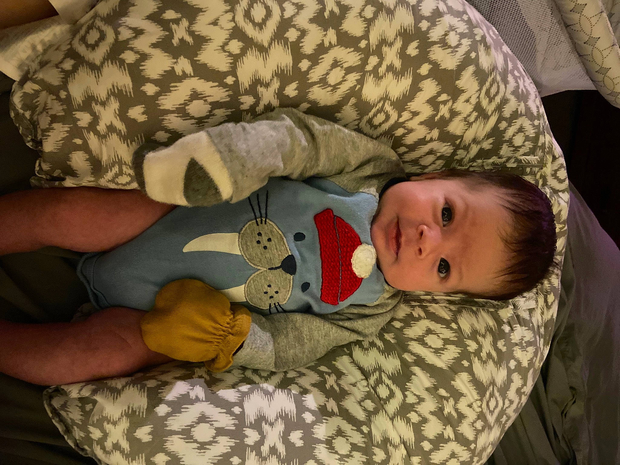 Miles joined the competition — help win amazing prizes! baby, baby_products, baby_toddler_clothing, cheek, child, comfort, eye, finger, head, lap, linens, nap, pattern, person, room, sitting, skin, sleep, sleeve, toddler