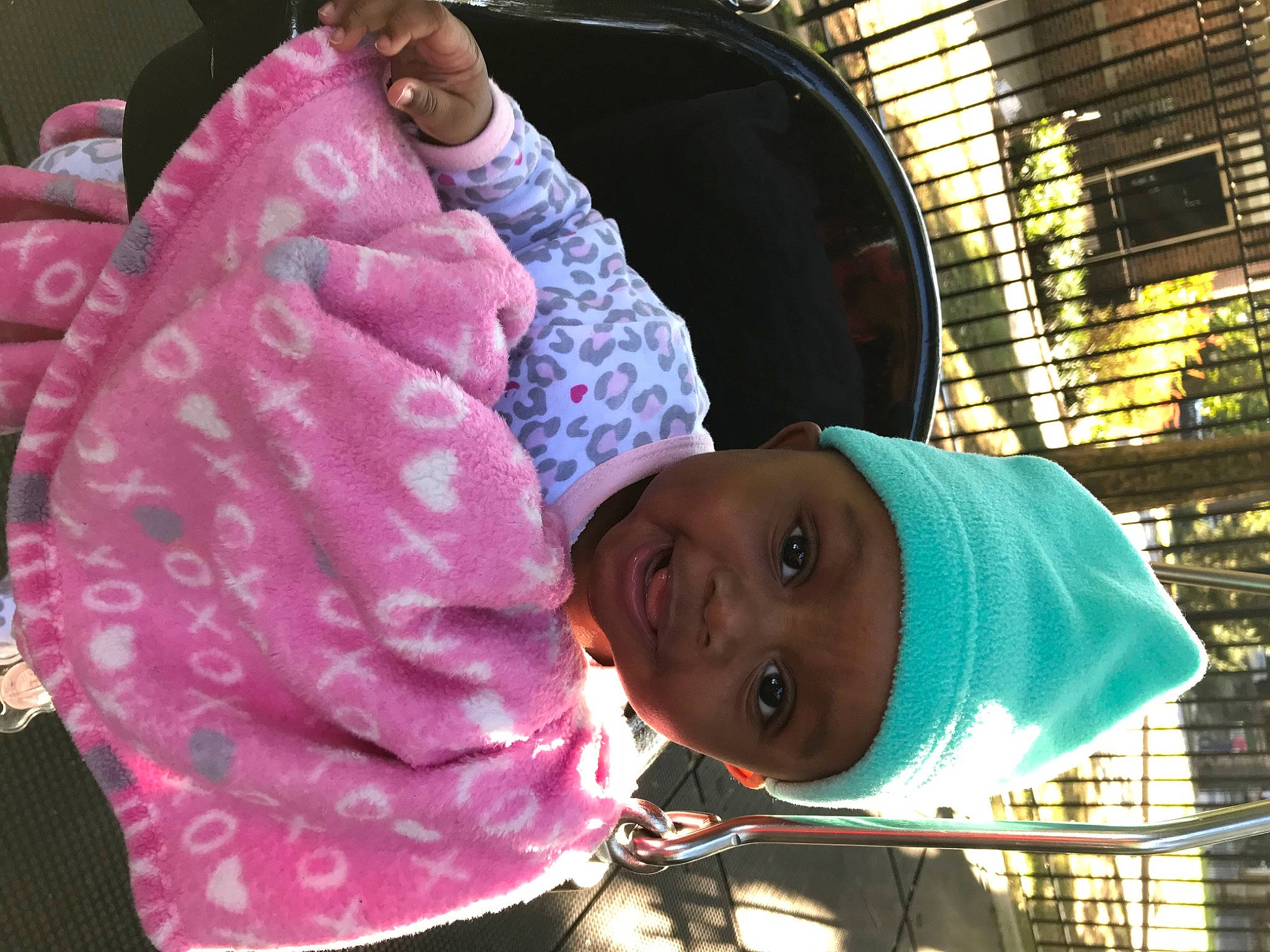 Adora is registered to the contest to win money with this photo: child, headwear, person, pink, smile