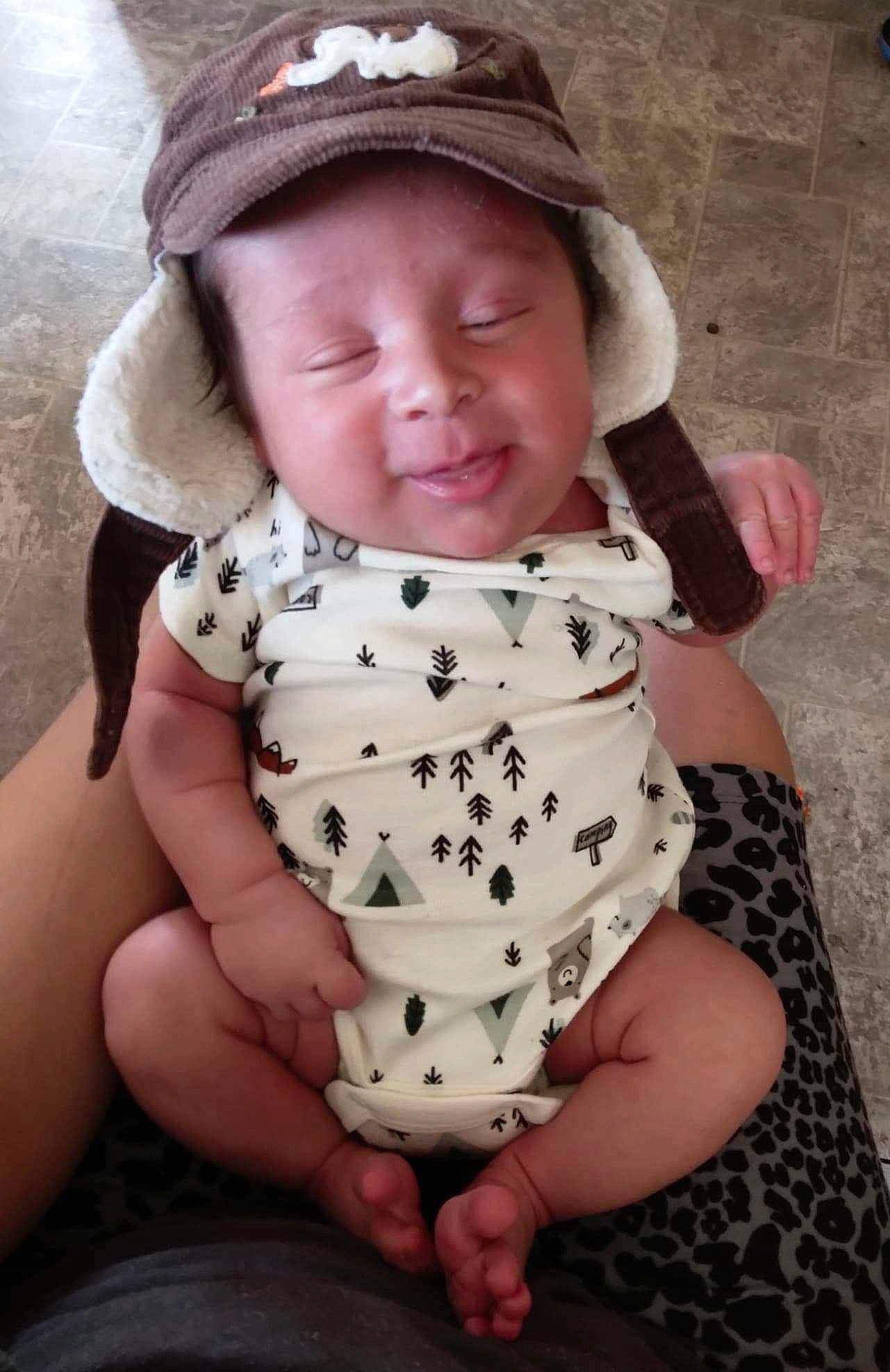 Bellamy joined the competition — help win amazing prizes! baby, baby_toddler_clothing, cap, dress, eye, eyelash, happy, headwear, joint, lip, mammal, neck, organ, outerwear, person, pink, shoulder, skin, sleeve, sun_hat