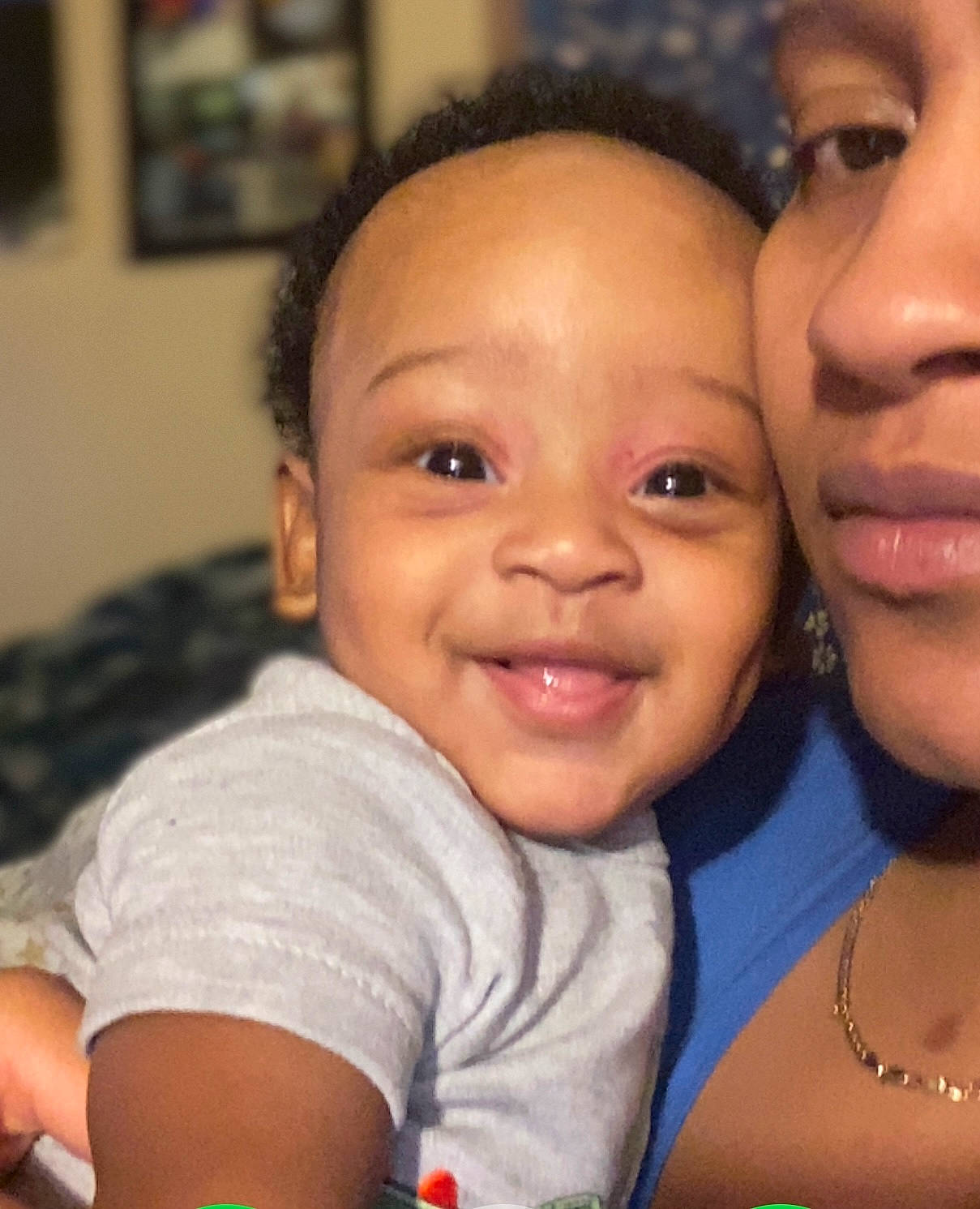 Lenox is registered to the contest to win money with this photo: adaptation, cheek, ear, eyebrow, eyelash, face, finger, forehead, fun, gesture, happy, iris, joy, lip, mouth, muscle, nose, person, picture_frame, skin