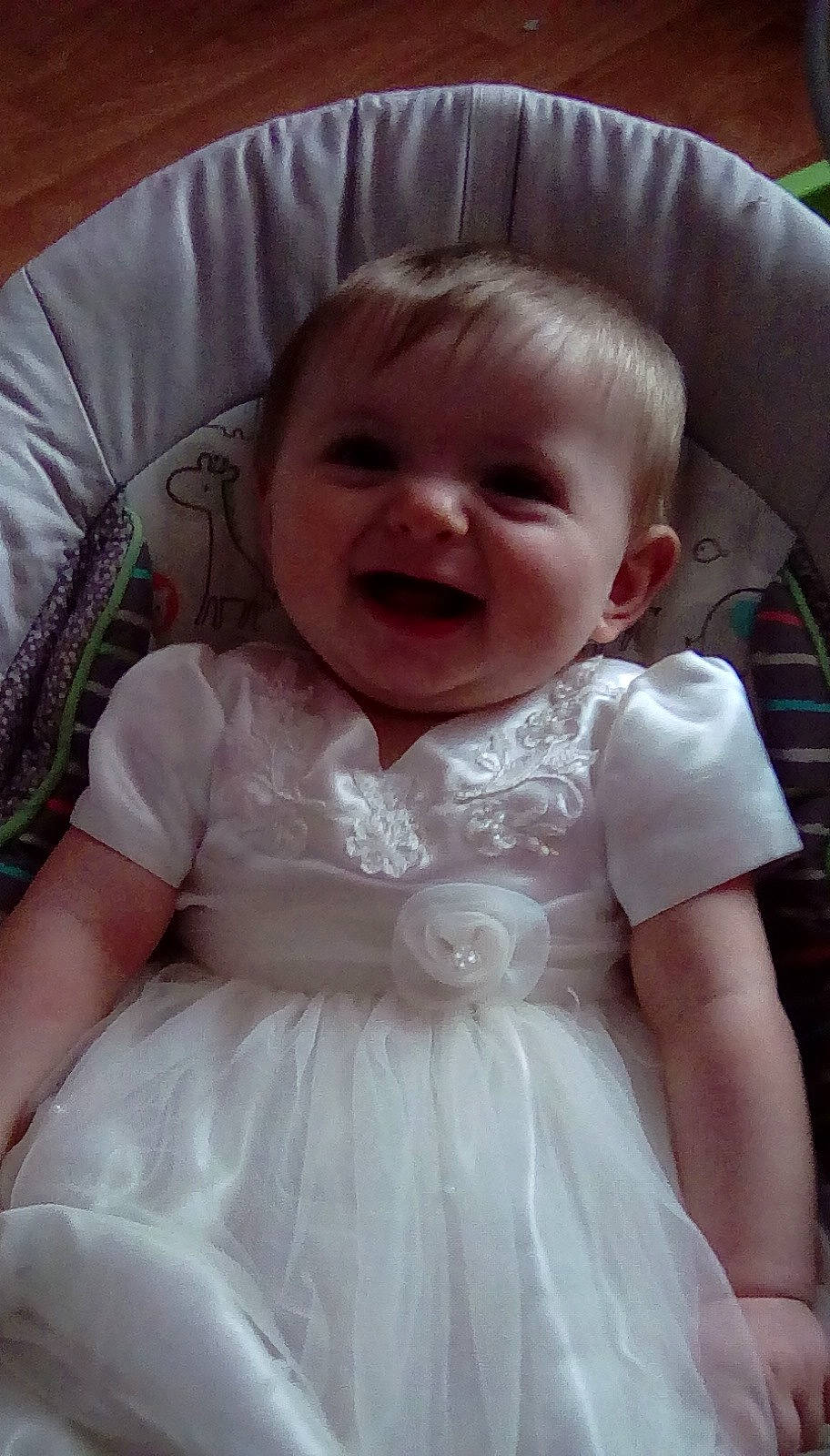 Darcey joined the competition — help win amazing prizes! baby, cheek, child, eye, face, facial_expression, head, iris, laugh, lip, mouth, nose, person, skin, smile, toddler