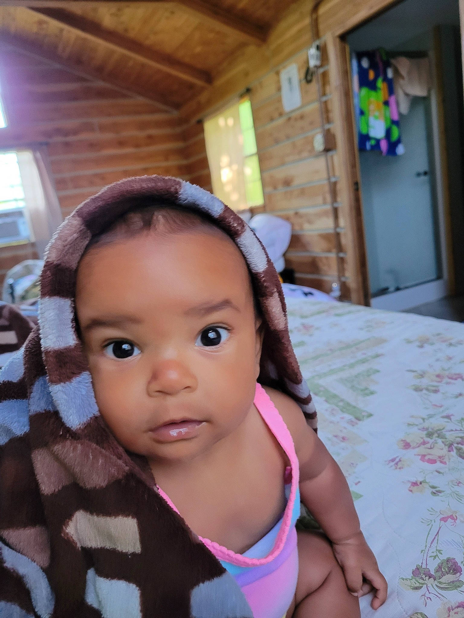 Cataleya joined the competition — help win amazing prizes! audio_equipment, baby_toddler_clothing, black_hair, cheek, child, ear, eyebrow, eyelash, fun, gadget, hairstyle, happy, hearing, iris, leisure, nose, person, purple, skin, toddler