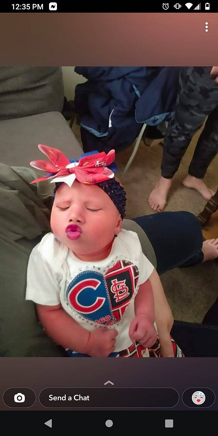Everleigh joined the competition — help win amazing prizes! baby, baby_products, baby_toddler_clothing, baseball_cap, beanie, birthday, cap, carmine, child, costume_hat, event, fashion_accessory, fun, happy, headband, headpiece, headwear, party_supply, person, personal_protective_equipment