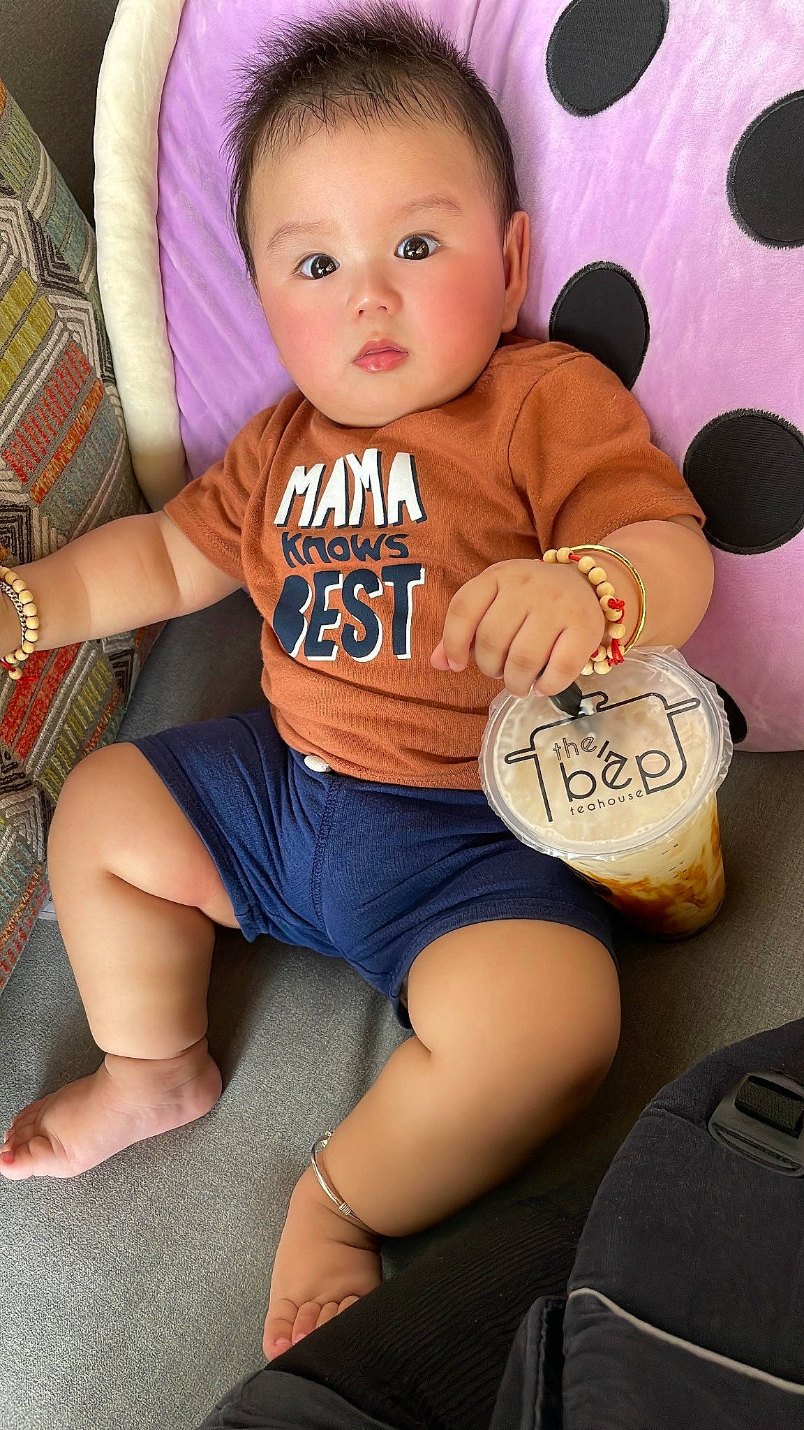 Kenny joined the competition — help win amazing prizes! abdomen, baby_toddler_clothing, chair, cheek, child, eye, eyelash, facial_expression, flash_photography, happy, head, knee, leg, neck, person, skin, sleeve, stomach, surprise, thigh