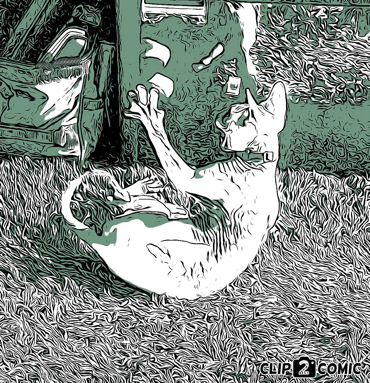 Cosmo joined the competition — help win amazing prizes! art, drawing, elbow, fictional_character, font, gesture, graphics, grass, happy, human_body, illustration, line_art, monochrome, monochrome_photography, organism, painting, people_in_nature, plant, printmaking, visual_arts