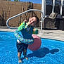 Jaxson joined the competition — help win amazing prizes! boy, child, clothing, face, head, leisureactivities, lifejacket, male, person, photography, plant, pool, portrait, pottedplant, shorts, sport, summer, swimmingpool, vest, water