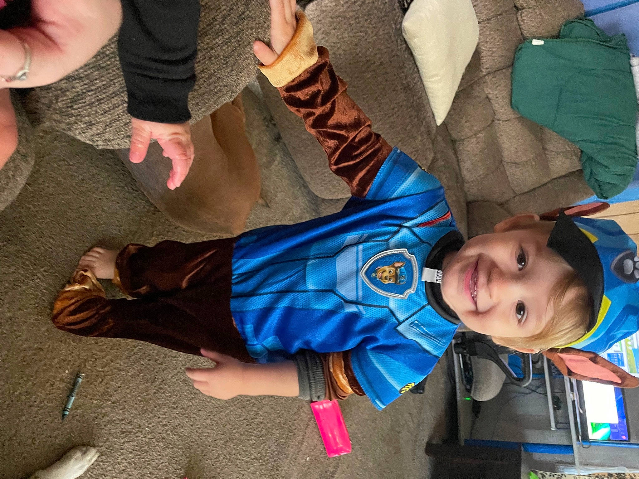 Kyeson joined the competition — help win amazing prizes! baby_toddler_clothing, child, comfort, electric_blue, foot, fun, gesture, happy, human_leg, joint, joy, leisure, mouth, nail, person, play, sitting, thumb, toddler, travel