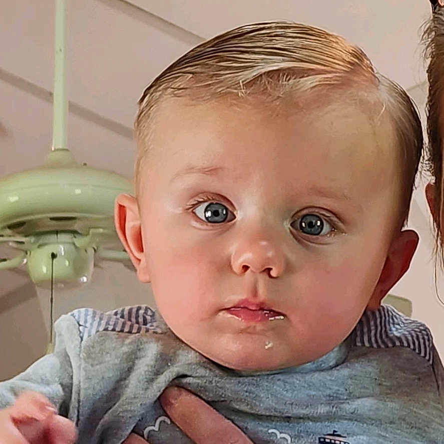 Waylon joined the competition — help win amazing prizes! accessories, architecture, baby, bodypart, building, clothing, face, finger, hairdresser, hand, head, hospital, jewelry, nail, pants, people, person, photography, portrait, ring