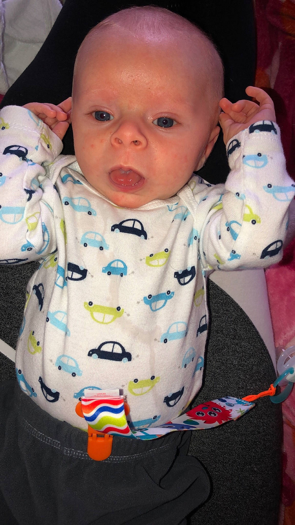 Deklan is registered to the contest to win money with this photo: baby, baby_products, baby_toddler_clothing, cheek, child, person, product, toddler