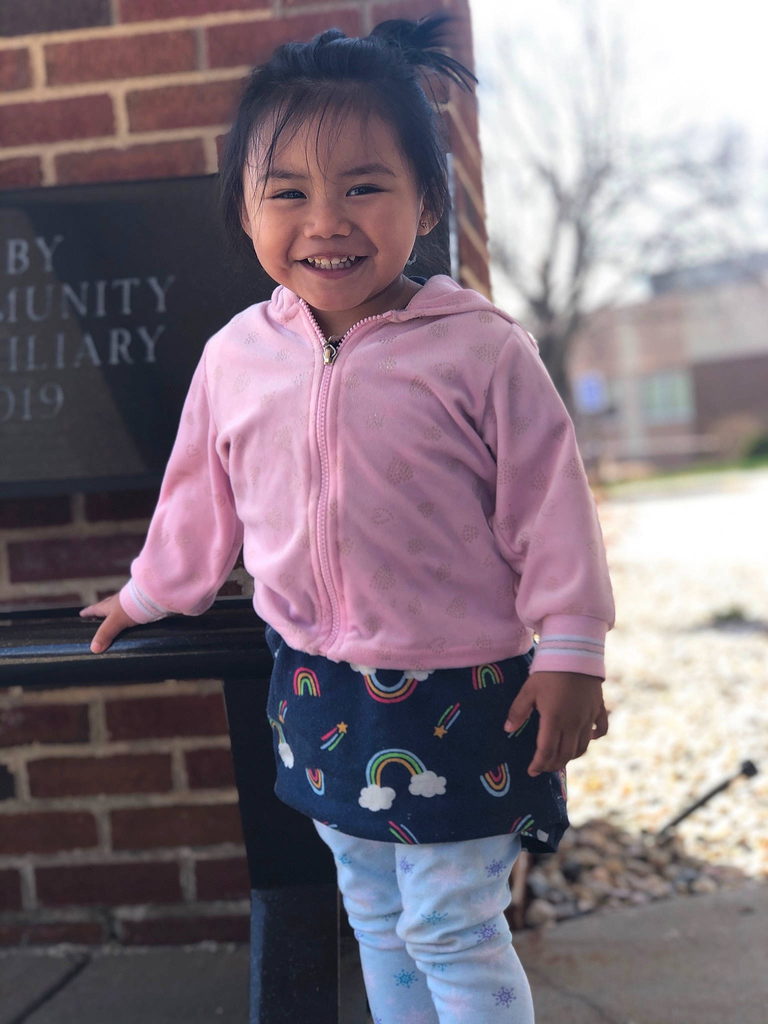 Juliet joined the competition — help win amazing prizes! child, child_model, clothing, design, joy, outerwear, pattern, person, pink, sleeve, smile, snapshot, style, t_shirt, toddler