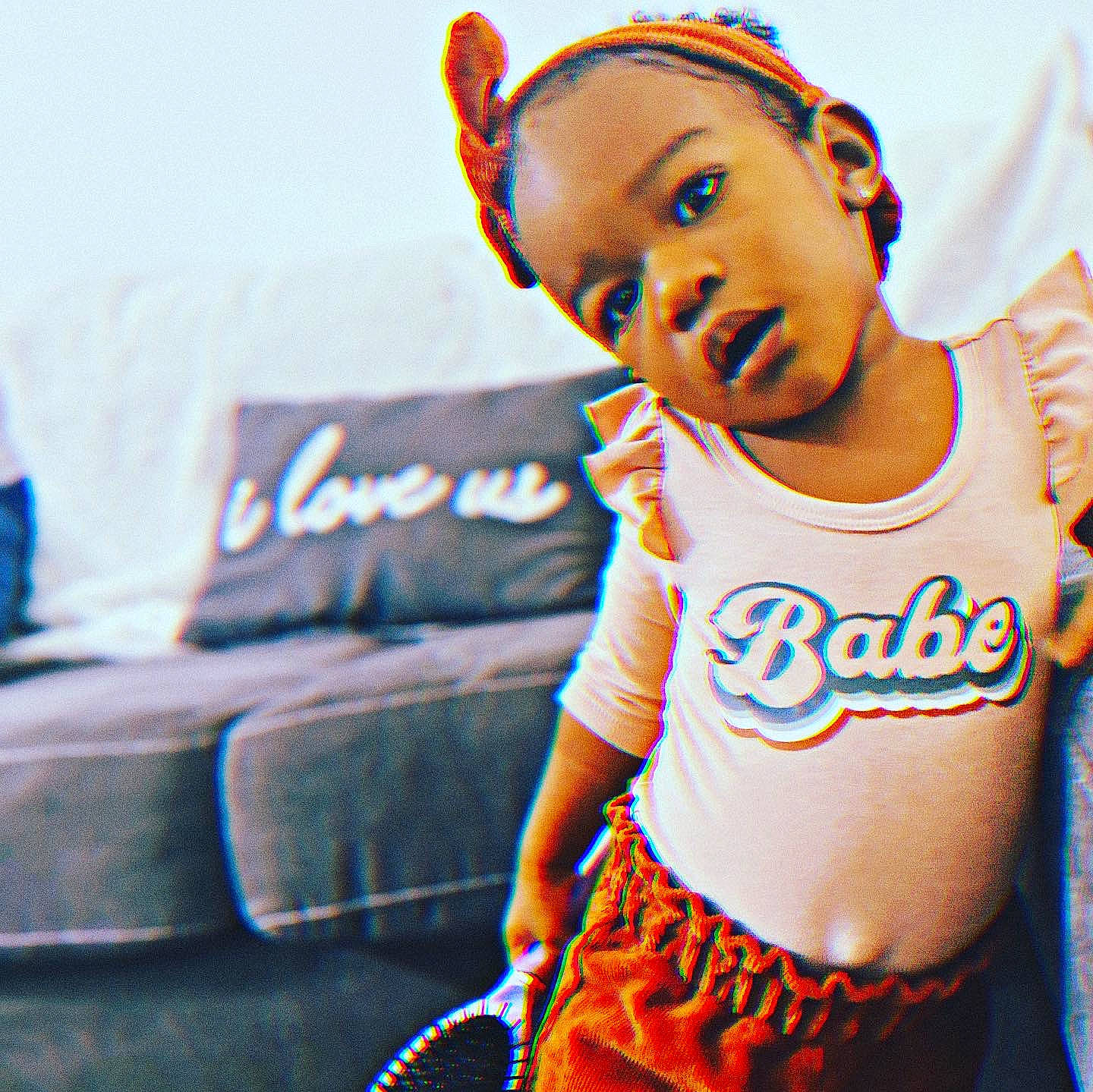 Jazlynn is registered to the contest to win money with this photo: azure, blue, cool, eye, face, finger, fun, gesture, glove, happy, headgear, jersey, person, player, shorts, shoulder, sleeve, sports_uniform, sportswear, thigh