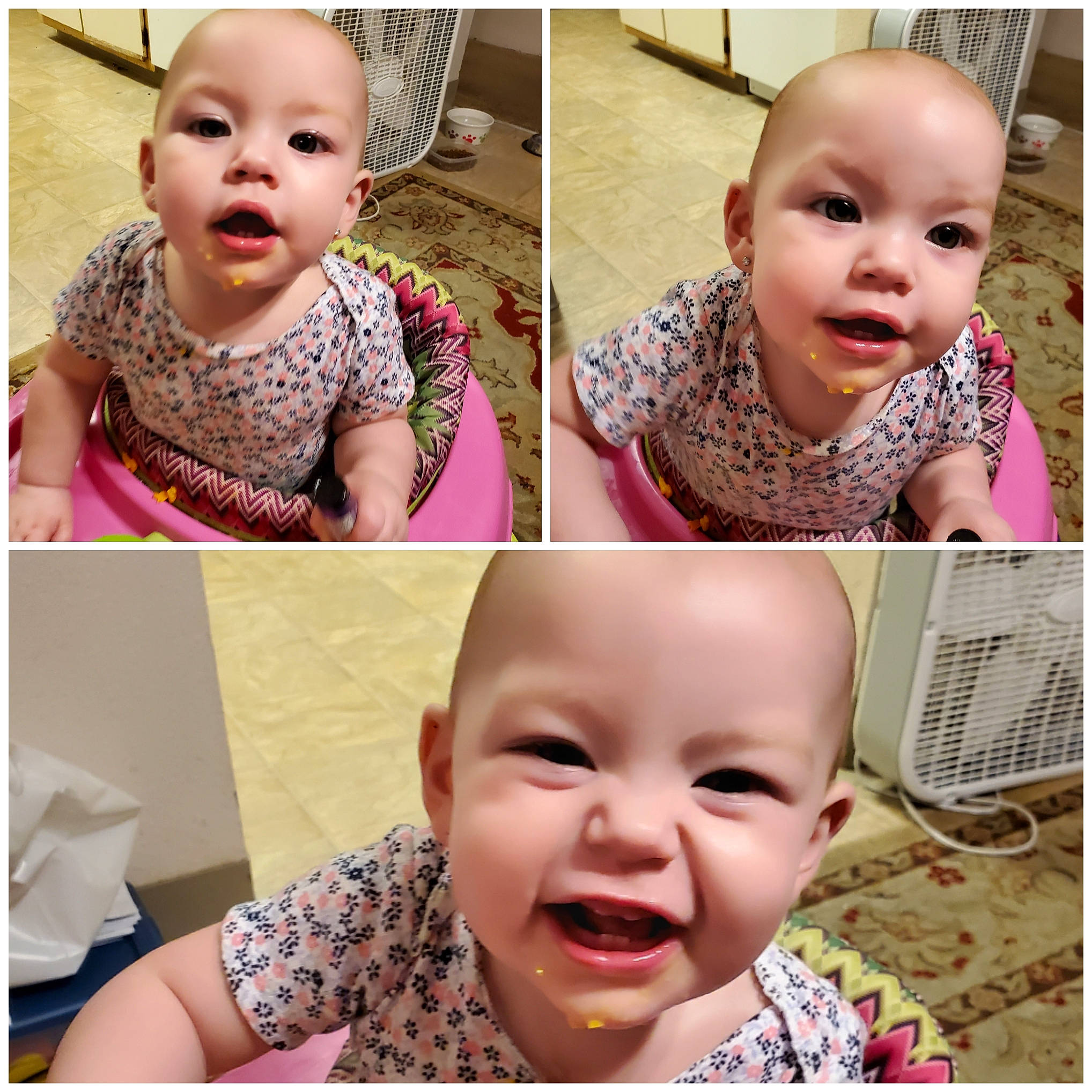 December is registered to the contest to win money with this photo: baby, beauty, cheek, child, chin, design, ear, eye, face, facial_expression, forehead, head, human, lip, nose, people, person, pink, skin, smile