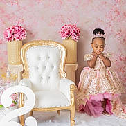 Janessa joined the competition — help win amazing prizes! accessories, chair, child, clothing, dahlia, dress, face, female, flower, flowerarrangement, flowerbouquet, furniture, girl, head, jewelry, people, person, photography, plant, portrait