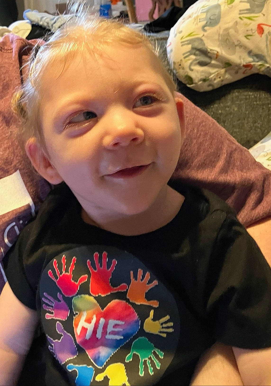 Willa joined the competition — help win amazing prizes! cheek, chin, ear, eye, eyebrow, eyelash, forehead, green, hairstyle, happy, head, iris, lip, mouth, neck, nose, person, skin, sleeve, smile