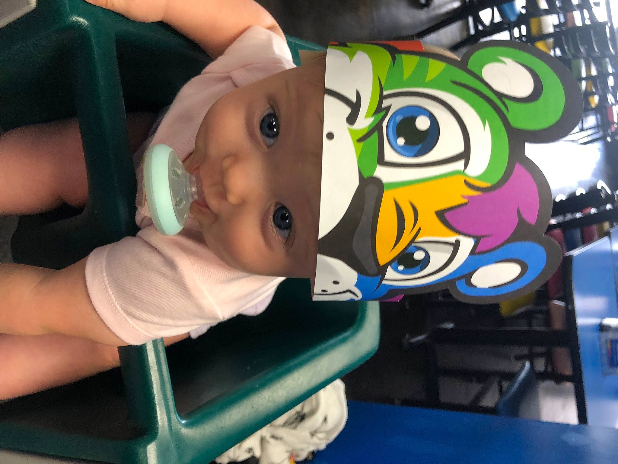 Eva joined the competition — help win amazing prizes! art, baby, baby_products, child, cool, eyelash, fictional_character, fun, happy, headwear, human_body, leisure, mouth, person, personal_protective_equipment, recreation, room, smile, t_shirt, toddler