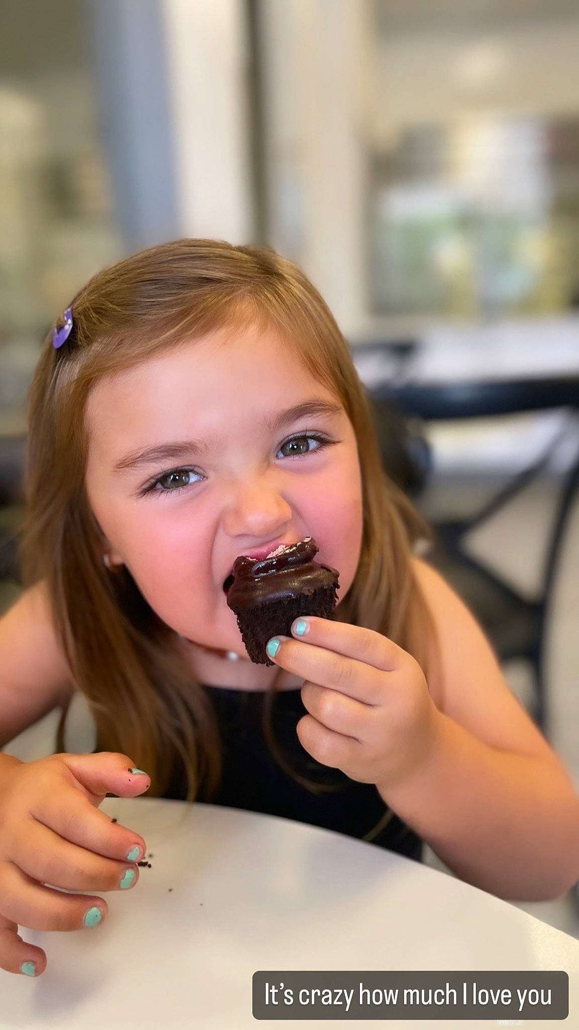 Cecily joined the competition — help win amazing prizes! cake, child, cuisine, eyelash, finger, food, food_craving, fun, gesture, hand, happy, lip, mouth, nail, person, plate, skin, sweetness, tableware, thumb