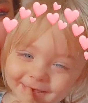 Alijah is registered to the contest to win money with this photo: beauty, cheek, ear, eyebrow, eyelash, face, finger, gesture, happy, headwear, iris, joy, lip, magenta, mouth, nose, person, pink, skin, smile