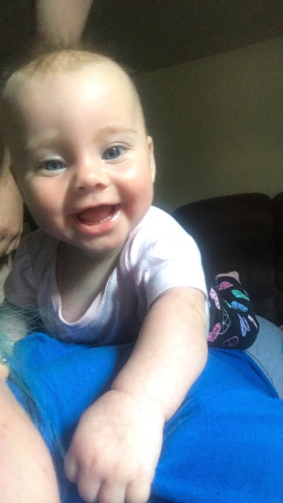Evalynn joined the competition — help win amazing prizes! arm, baby, beauty, cheek, child, chin, eye, eyebrow, face, facial_expression, forehead, fun, head, lip, nose, people, person, sitting, skin, smile