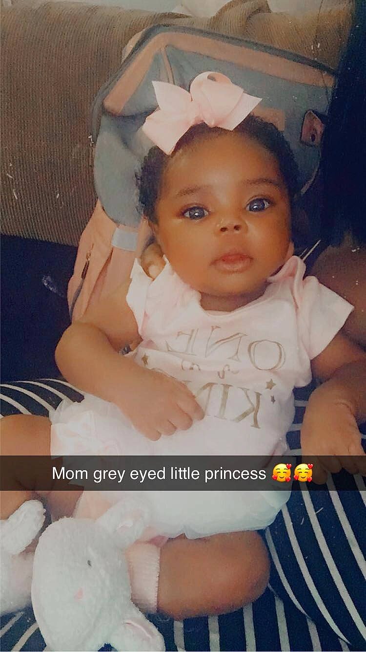 Jamia is registered to the contest to win money with this photo: baby, cheek, child, forehead, hair_accessory, head, headband, person, photo_caption, toddler