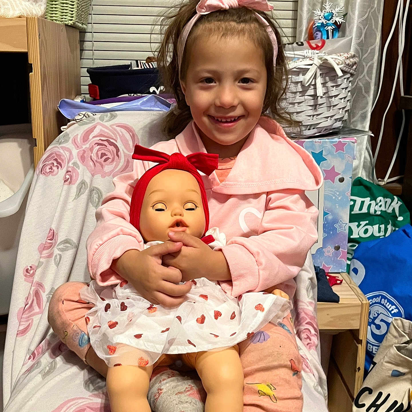 Selena joined the competition — help win amazing prizes! bed, child, clothing, couch, cushion, doll, dress, face, female, furniture, girl, hat, head, homedecor, indoors, people, person, photography, portrait, toy