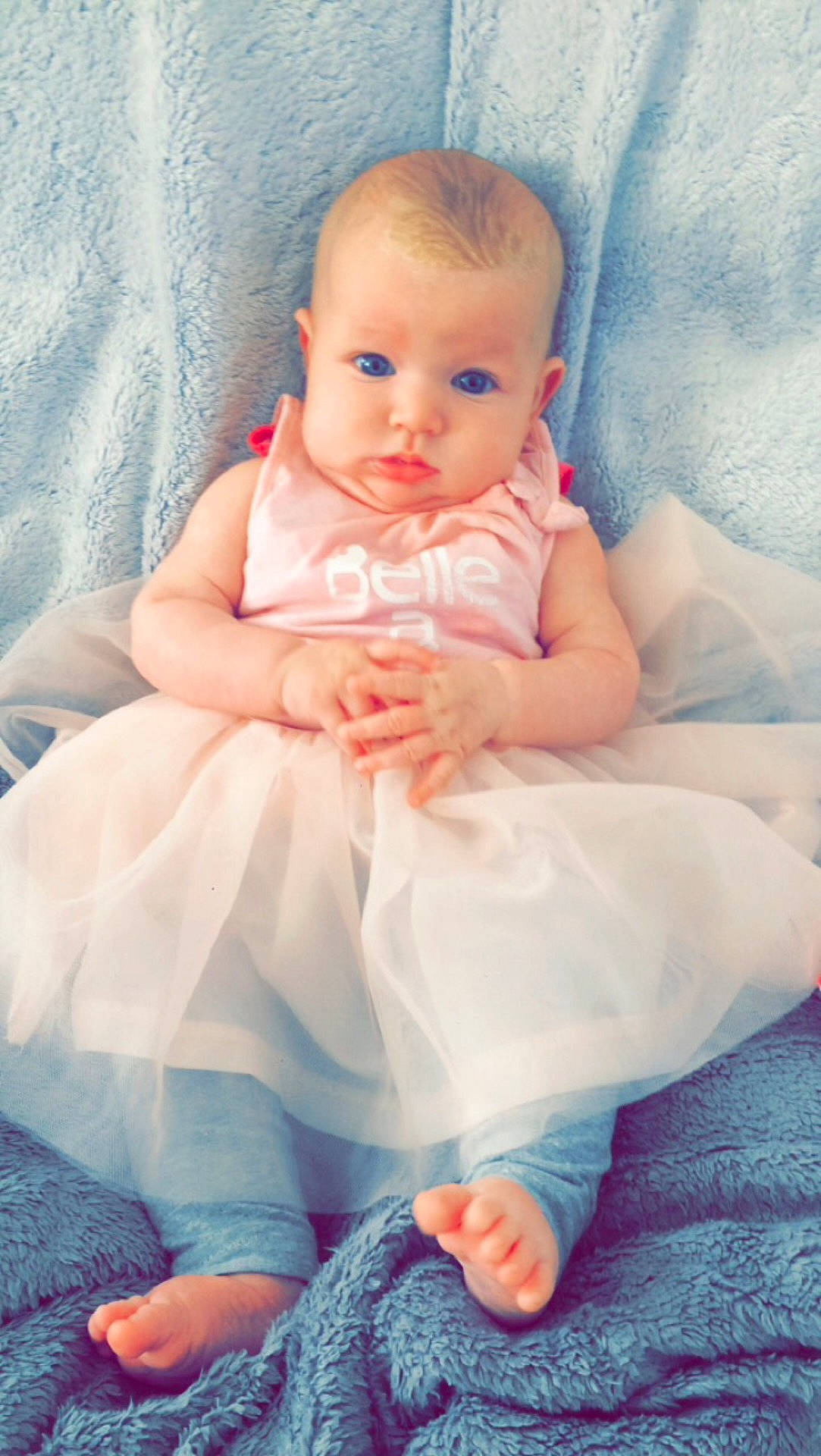 Nyna participe au concours pour gagner de l'argent avec cette photo : beauty, cheek, child, fun, girl, happiness, head, infant, iris, person, pink, product, sitting, skin, smile, toddler